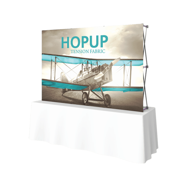 Hopup-7-5ft-straight-tabletop-tension-fabric-display_front-graphic-right