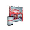 8' Curved Show 'N Rise Mural Display Kit