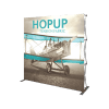 Hopup 7.5ft Straight Full Height Tension Fabric Display